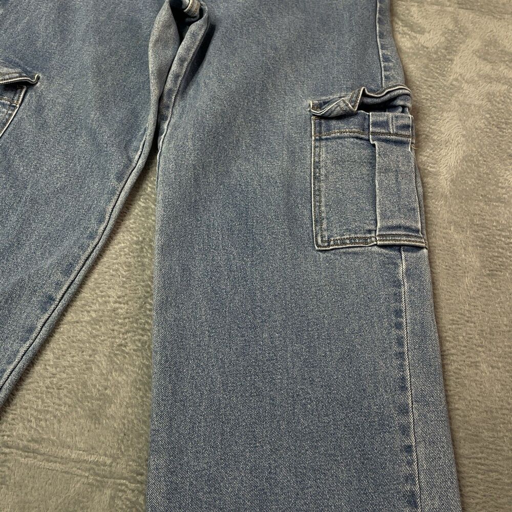 Cello Womens Cargo Jeans  Sz Tag 5/32‎ Carpenter - Picture 3 of 12